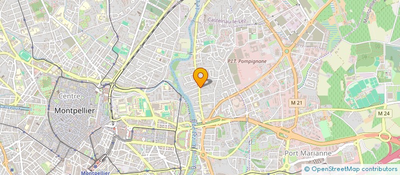 localisation de l'entreprise MADAME JULIA IKHERBOUCHEN à MONTPELLIER