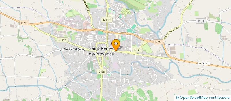 localisation de l'entreprise MADAME JULIA ISNARD à SAINT-REMY-DE-PROVENCE