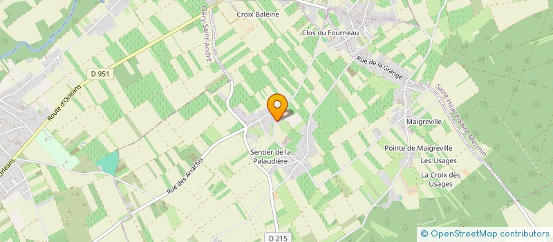 localisation de l'entreprise MADAME JULIA JEANNEAU à MEZIERES-LEZ-CLERY