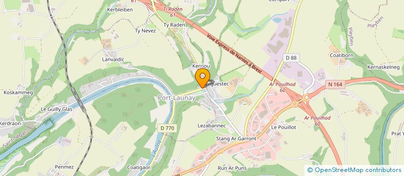 localisation de l'entreprise MADAME JULIA JESTIN  PORT-LAUNAY