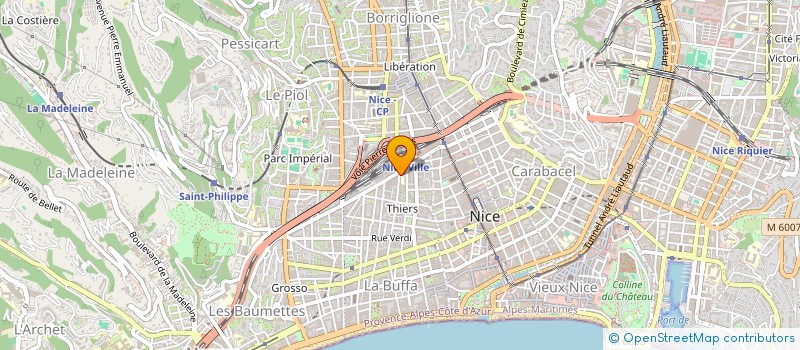 localisation de l'entreprise MADAME JULIA JOHANSEN à NICE