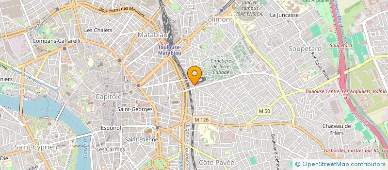 localisation de l'entreprise MADAME JULIA KAMINSKI à TOULOUSE