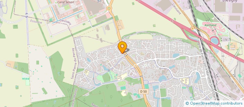 localisation de l'entreprise MADAME JULIA KETTE-GUILOT  SAVIGNY-LE-TEMPLE