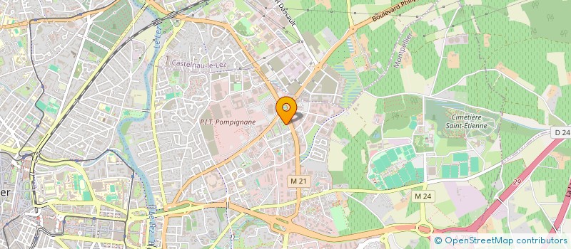 localisation de l'entreprise MADAME JULIA KLEIN à MONTPELLIER