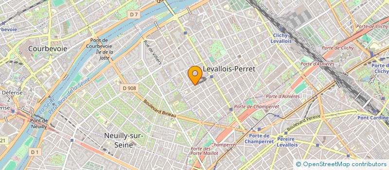 localisation de l'entreprise MADAME JULIA KOSKAS à LEVALLOIS-PERRET