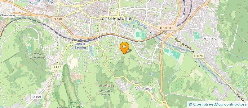 localisation de l'entreprise MADAME JULIA KOTYL  LONS-LE-SAUNIER