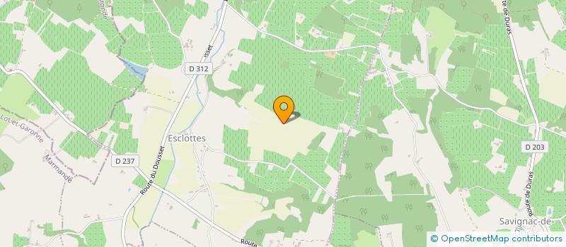 localisation de l'entreprise MADAME JULIA LA RONDE  ESCLOTTES