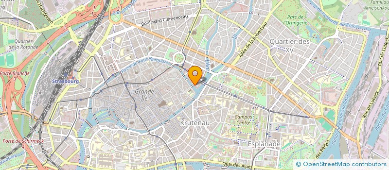 localisation de l'entreprise MADAME JULIA LACHMANN à STRASBOURG