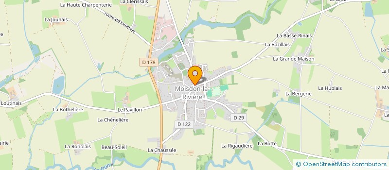 localisation de l'entreprise MADAME JULIA LACROIX  MOISDON-LA-RIVIERE