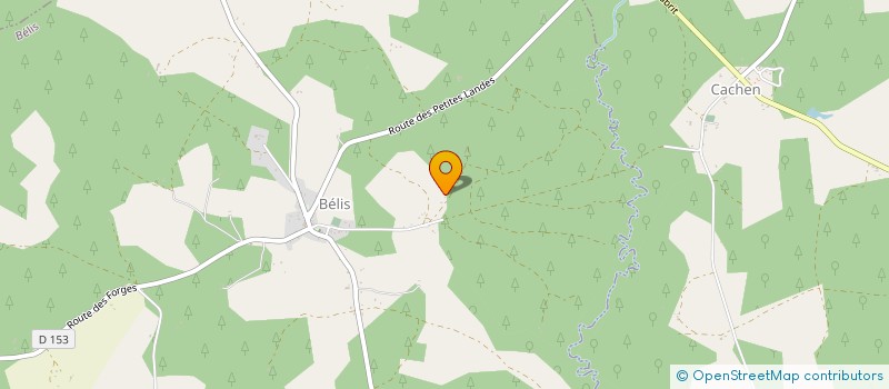 localisation de l'entreprise MADAME JULIA LAFITTE  BELIS