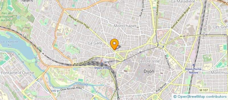 localisation de l'entreprise MADAME JULIA LAMBERT  DIJON