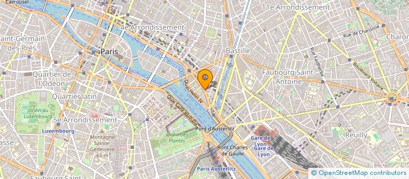 localisation de l'entreprise MADAME JULIA LAPOUSTERLE  PARIS