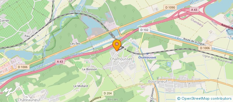 localisation de l'entreprise MADAME JULIA LAURENT  AITON