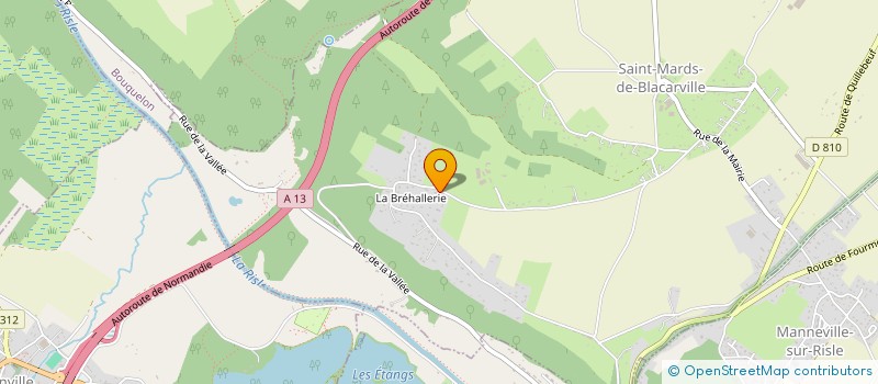 localisation de l'entreprise MADAME JULIA LEDUC  SAINT-MARDS-DE-BLACARVILLE