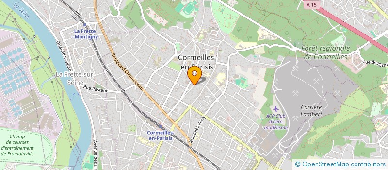 localisation de l'entreprise MADAME JULIA LEFEBVRE à CORMEILLES-EN-PARISIS