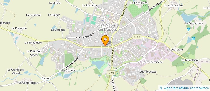 localisation de l'entreprise MADAME JULIA LEGEAY  SEVREMOINE