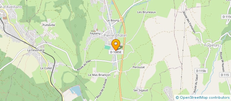 localisation de l'entreprise MADAME JULIA LEROY  PIERRE-CHATEL