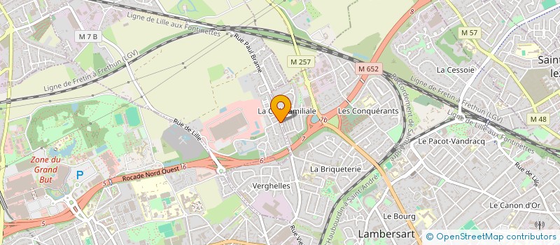 localisation de l'entreprise MADAME JULIA LEVISSE  LOMPRET