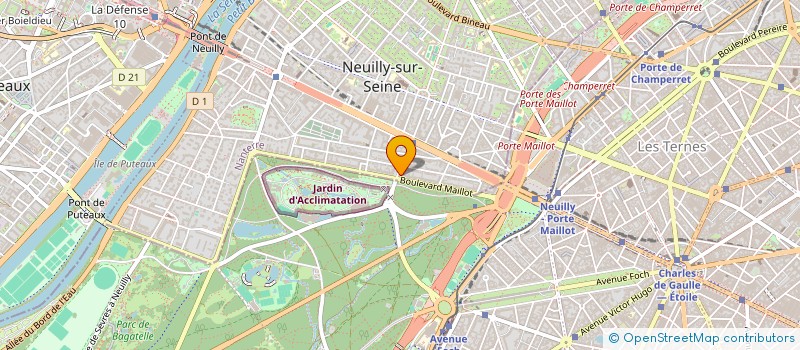 localisation de l'entreprise MADAME JULIA LEVY à NEUILLY-SUR-SEINE