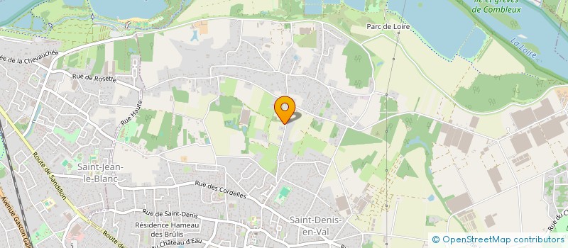 localisation de l'entreprise MADAME JULIA LIMOUSIN  SAINT-DENIS-EN-VAL