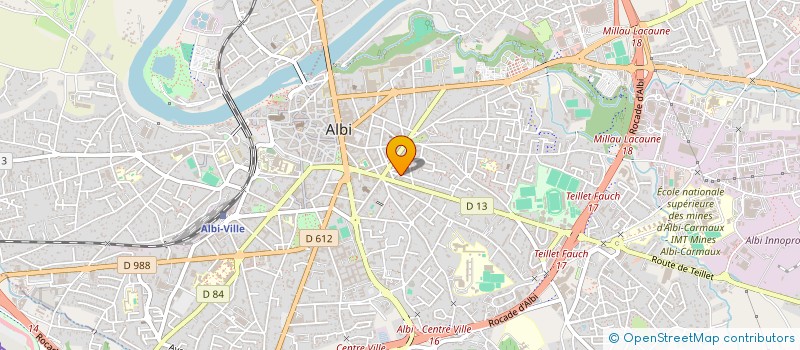 localisation de l'entreprise MADAME JULIA LIRSAC à ALBI