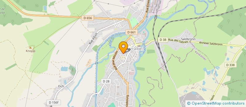 localisation de l'entreprise MADAME JULIA LOHSTAETTER à SARRALBE