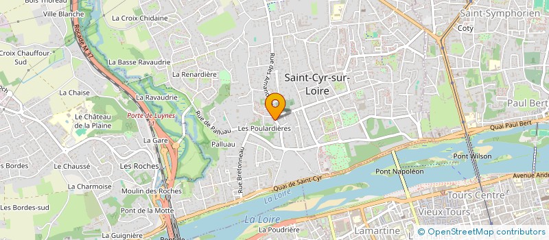 localisation de l'entreprise MADAME JULIA LOISEAU  SAINT-CYR-SUR-LOIRE