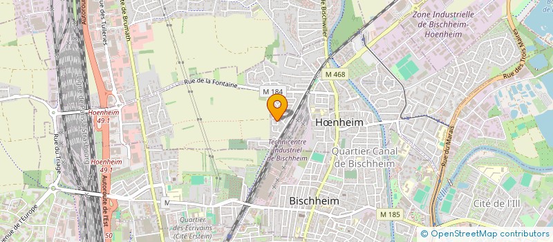 localisation de l'entreprise MADAME JULIA LOPEZ  HNHEIM