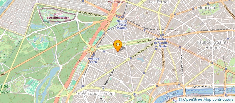 localisation de l'entreprise MADAME JULIA MAAREK  PARIS