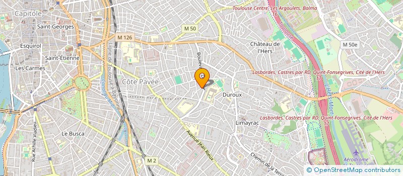 localisation de l'entreprise MADAME JULIA MACCIO à TOULOUSE