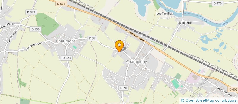 localisation de l'entreprise MADAME JULIA MADAR à CHAMPIGNY