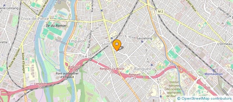 localisation de l'entreprise MADAME JULIA MAGRET  TOULOUSE