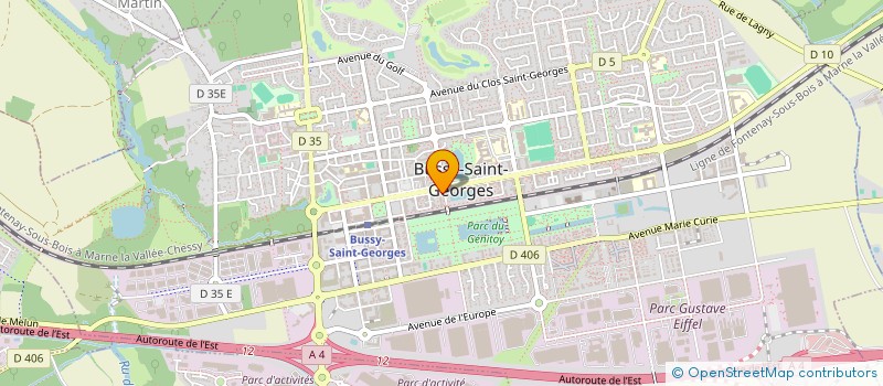 localisation de l'entreprise MADAME JULIA MAHON  BUSSY-SAINT-GEORGES