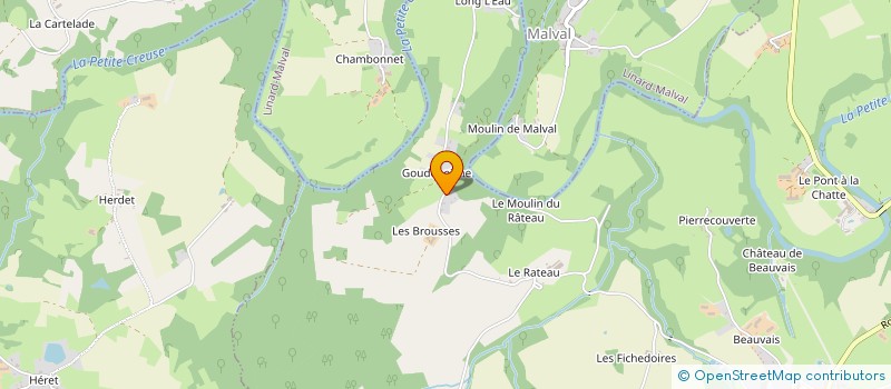 localisation de l'entreprise MADAME JULIA MAISRIEMEL à BONNAT