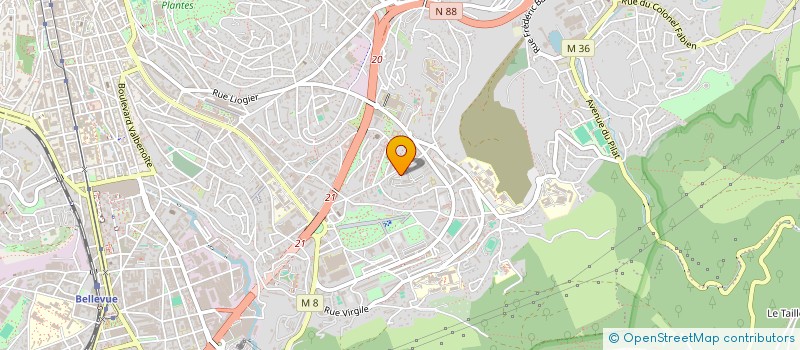 localisation de l'entreprise MADAME JULIA-MARIA FERREIRA  SAINT-ETIENNE