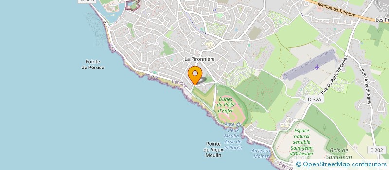 localisation de l'entreprise MADAME JULIA MARIAN O'FLYNN  LES SABLES-D'OLONNE