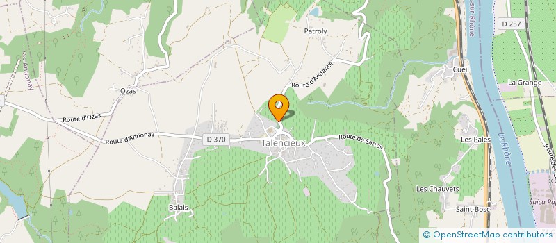 localisation de l'entreprise MADAME JULIA MARIANI  TALENCIEUX