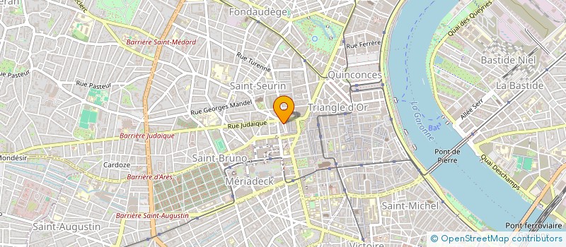 localisation de l'entreprise MADAME JULIA MARKOWSKI  BORDEAUX