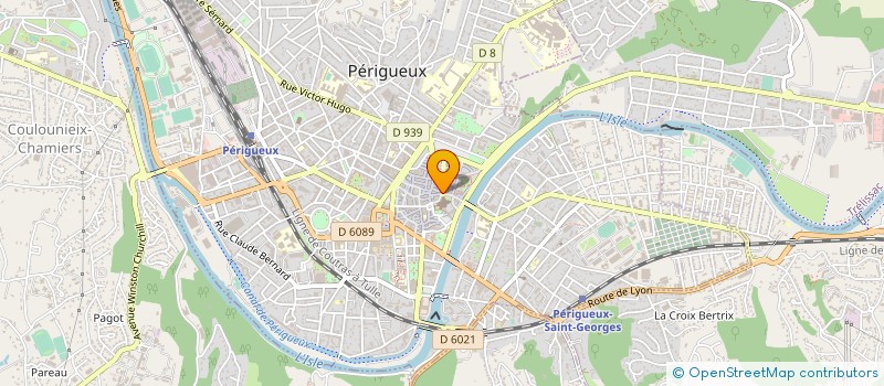 localisation de l'entreprise MADAME JULIA MARSDEN  PERIGUEUX