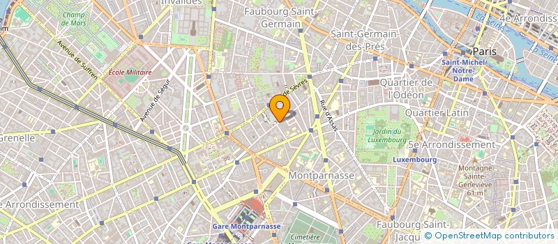 localisation de l'entreprise MADAME JULIA MATHIEU  PARIS