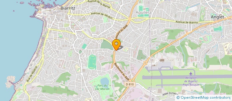 localisation de l'entreprise MADAME JULIA MATTON  BIARRITZ