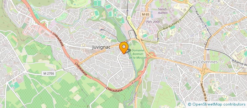 localisation de l'entreprise MADAME JULIA MEISSNER  JUVIGNAC