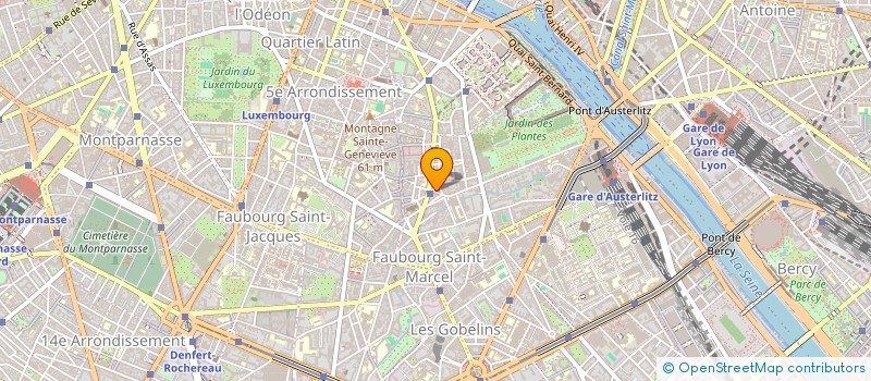 localisation de l'entreprise MADAME JULIA MENACHE à PARIS