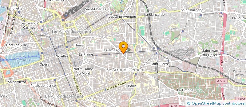 localisation de l'entreprise MADAME JULIA MEYER à MARSEILLE