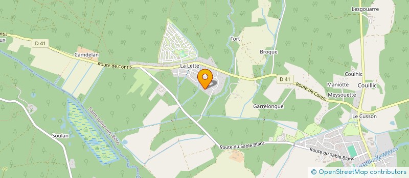 localisation de l'entreprise MADAME JULIA MORRISSY SWAN  SAINT-JULIEN-EN-BORN