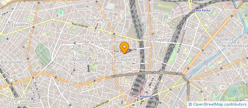 localisation de l'entreprise MADAME JULIA MOSSE  PARIS