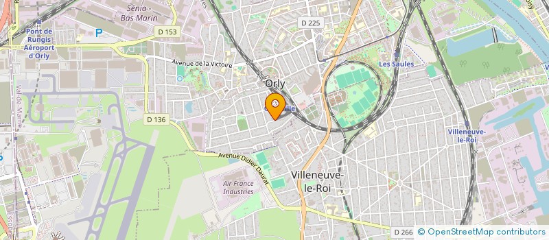 localisation de l'entreprise MADAME JULIA MOUKARZEL  ORLY