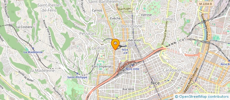 localisation de l'entreprise MADAME JULIA MUNICCHI à NICE