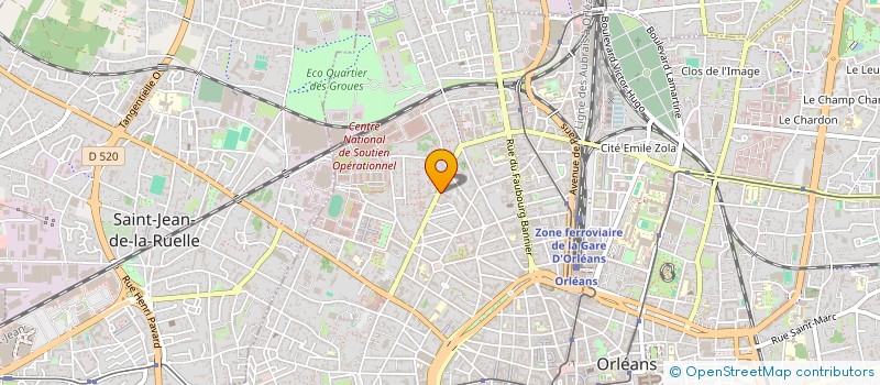 localisation de l'entreprise MADAME JULIA MURILLO à ORLEANS