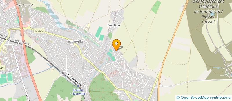 localisation de l'entreprise MADAME JULIA OBREGON  ECOUEN